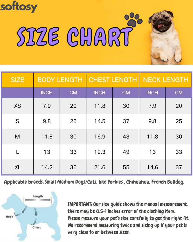 Fleece Rabbit Design Dog Cat Coat