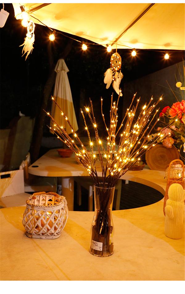 WILLOW BRANCH LED LIGHTS DECORATION