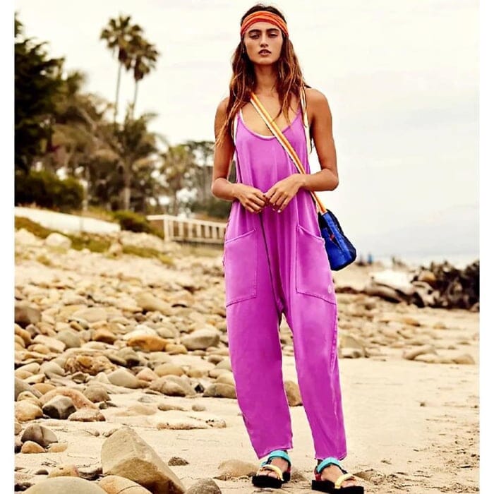 🍃New Wide Leg Jumpsuit with Pockets