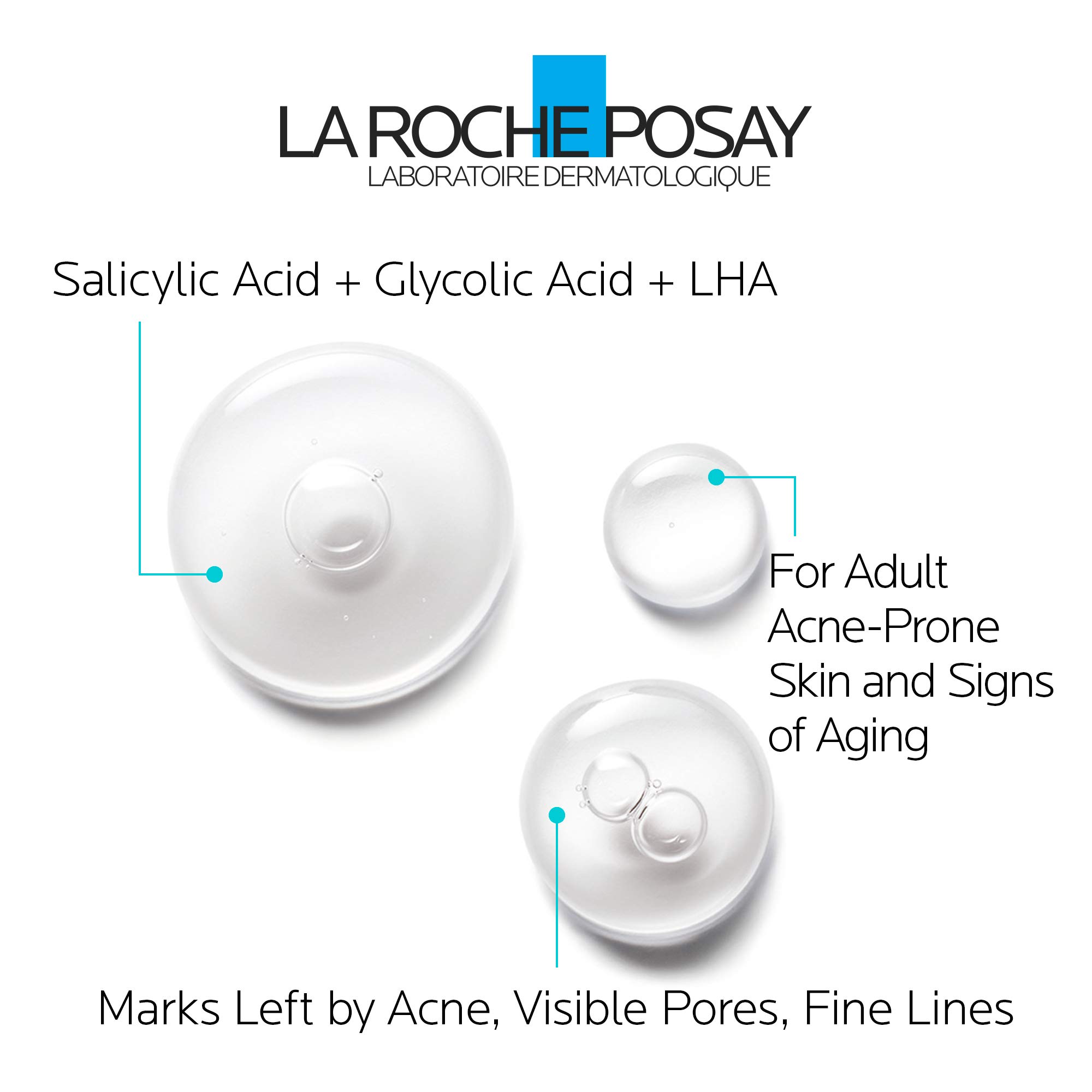 La Roche-Posay Ultra Concentrated Serum, Anti-Imprefections and Marks, For Acne Prone Skin, Effaclar, 30ml