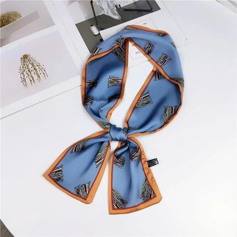 Fashion Double-sided Flat-length Long Scarf Scarf