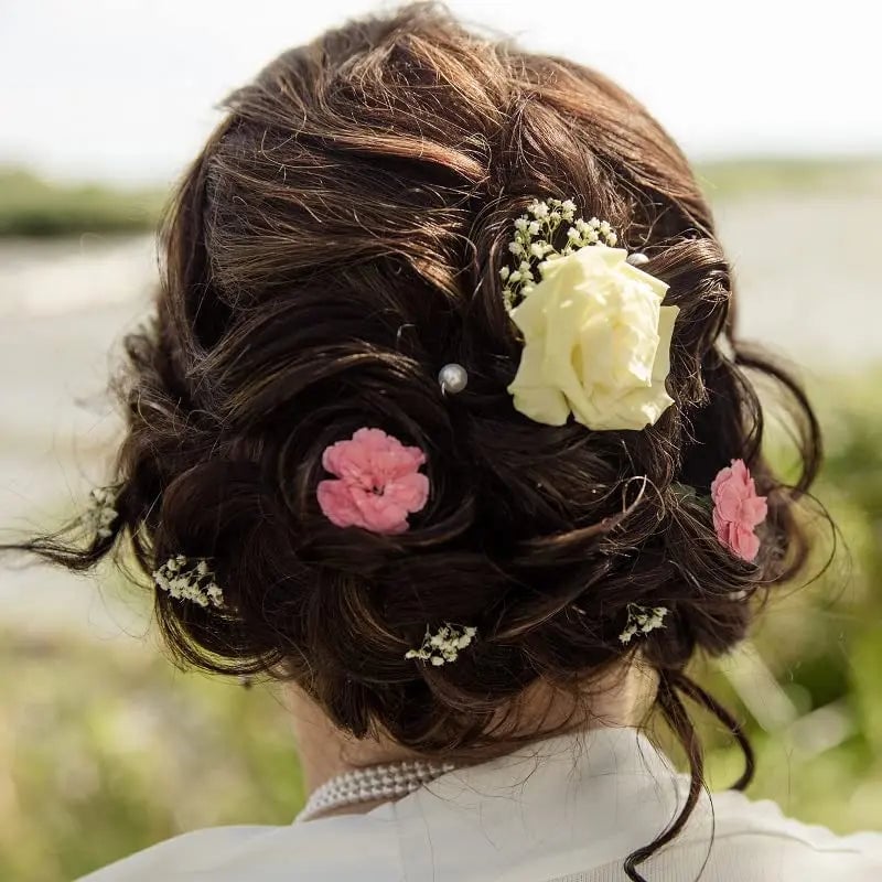 Messy Curly Dish Bun