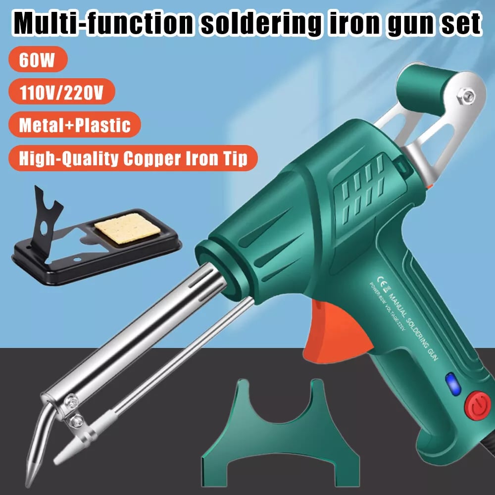 Multi-function soldering iron soldering gun set