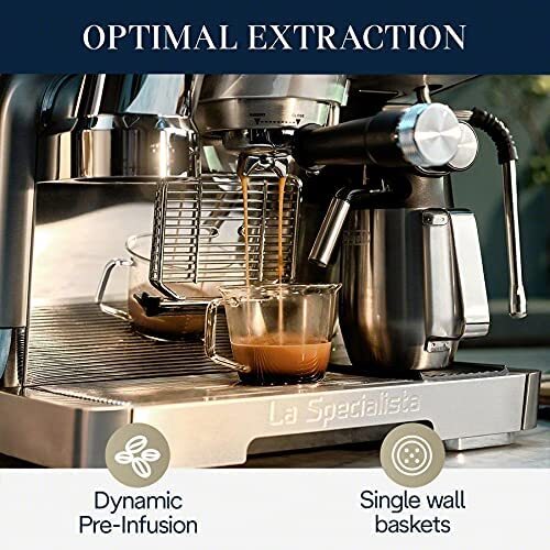 De'Longhi EC9665M La Specialista Maestro Espresso Machine. Stainless Steel