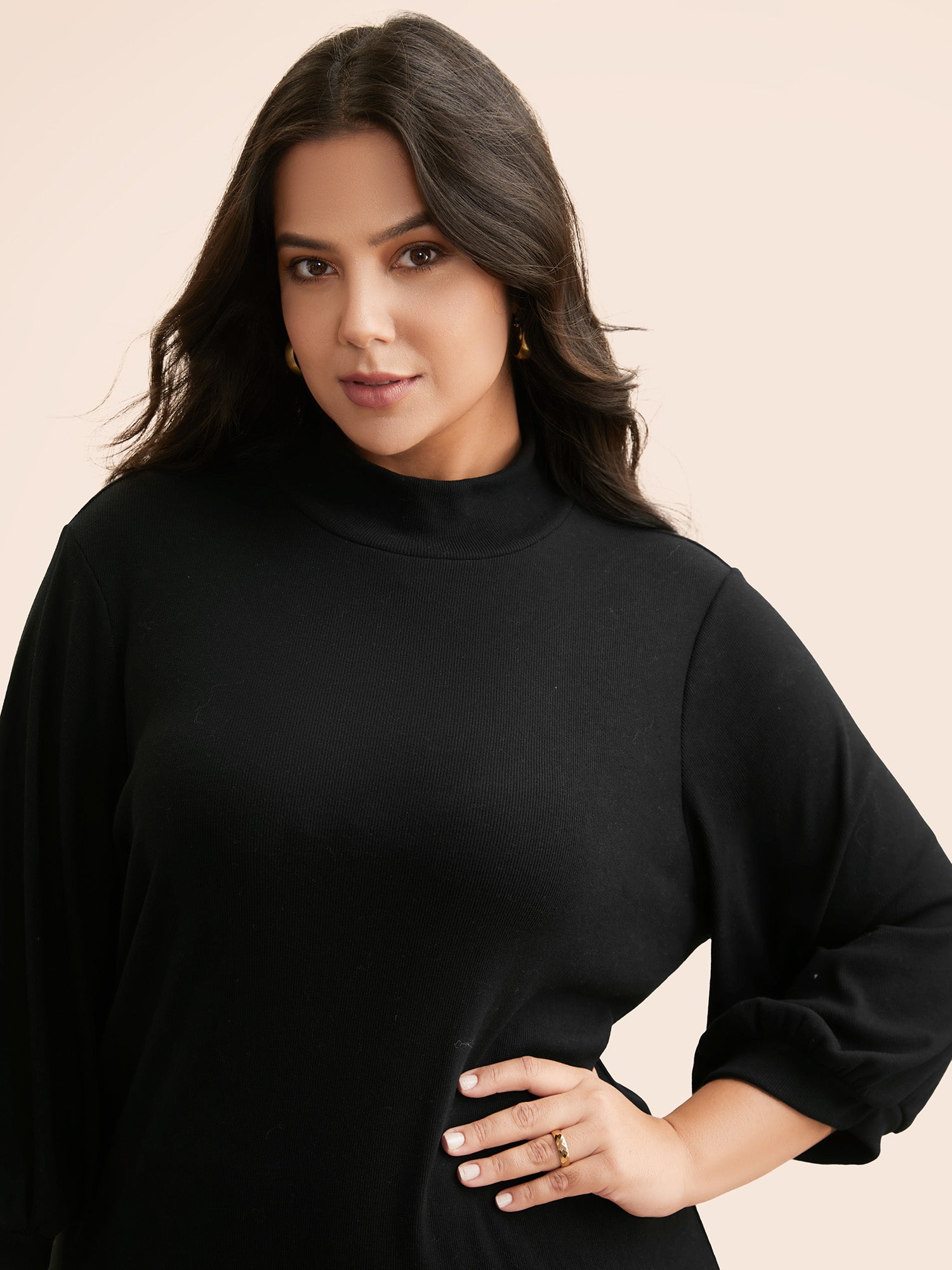 Supersoft Essentials Side Slits Midi Dress