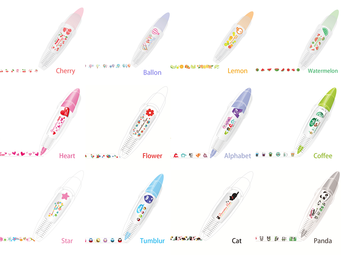 DIY Cute Animals Press Type Decorative Pen🎁Buy 2 Free Shipping🎁