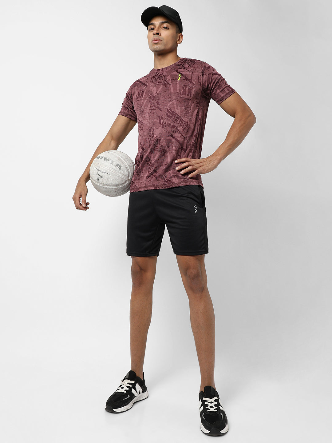 Printed Activewear T-Shirt