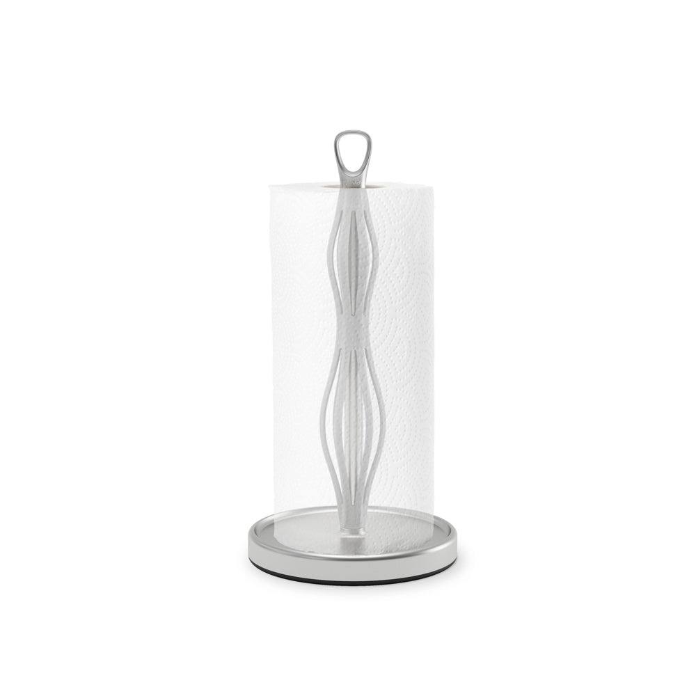 Ribbon Paper Towel Holder - Grey