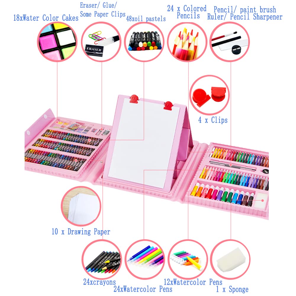 Deluxe 6-In-1 Art Creativity Set™ (🎄🎁The Best  Present For Kids)