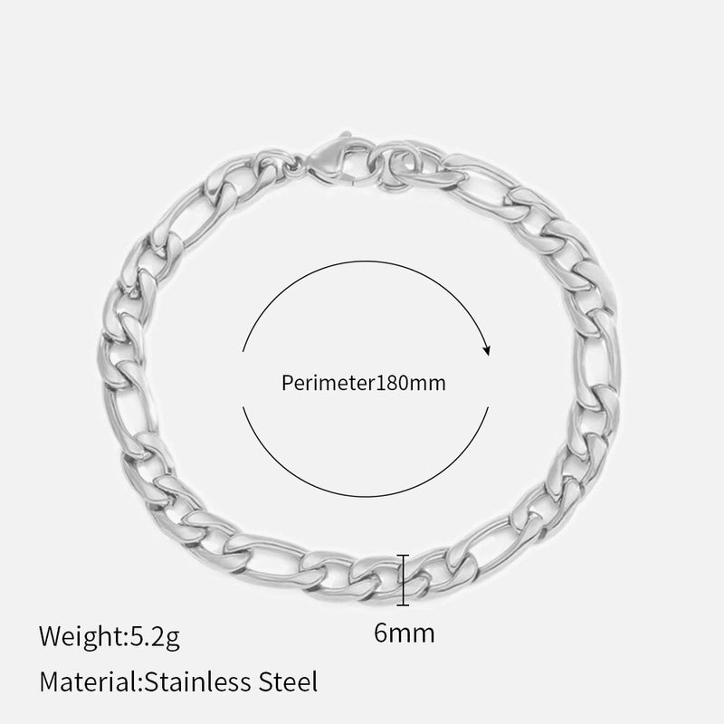 304 Stainless Steel Stainless Steel Bracelets In Bulk