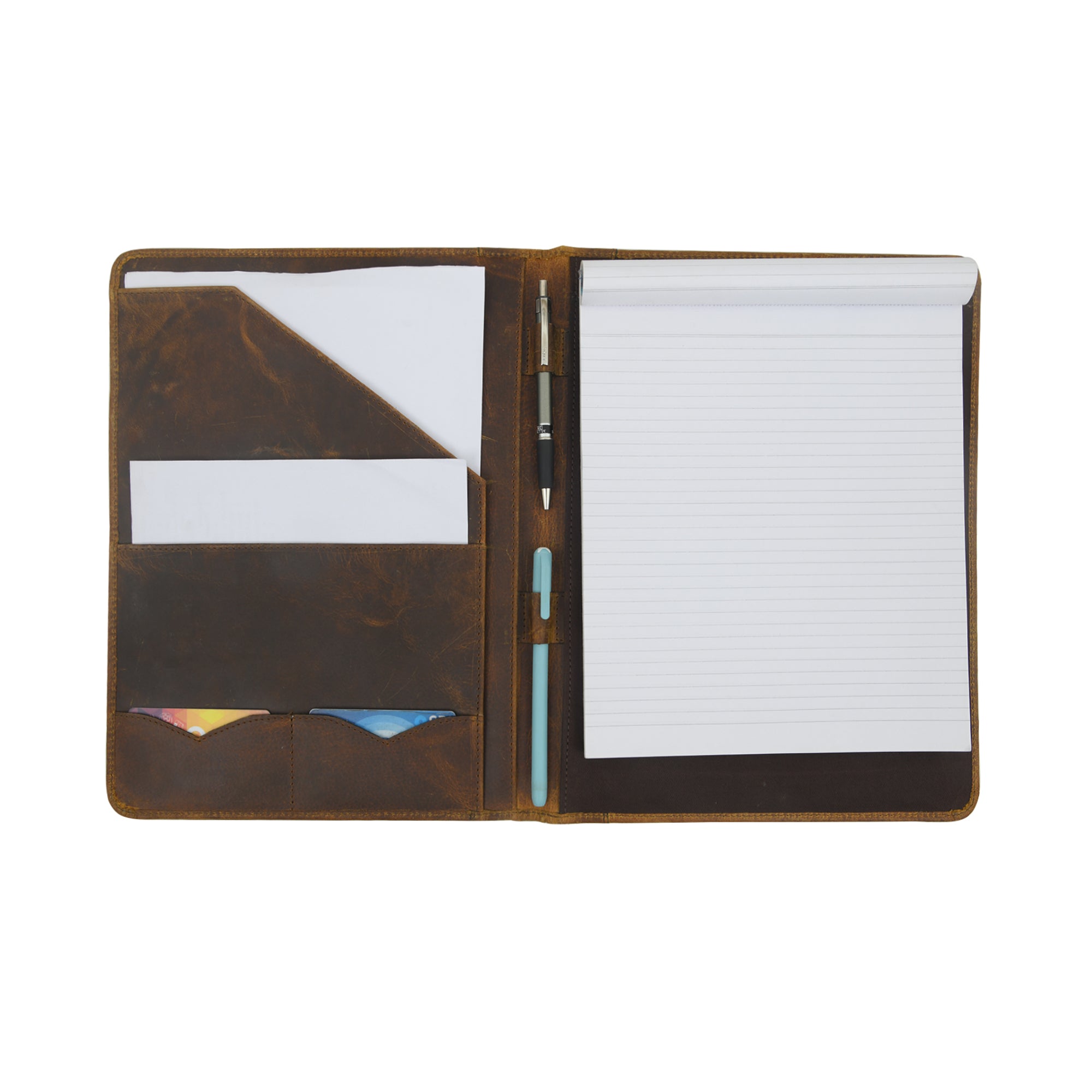 The Organizer- Leather Portfolio