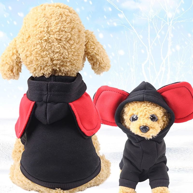 Clearance Autumn And Winter Fleece Sweater Pocket Two-legged Sports Style Pet Dog Cat Clothes Outdoor Manufacturers