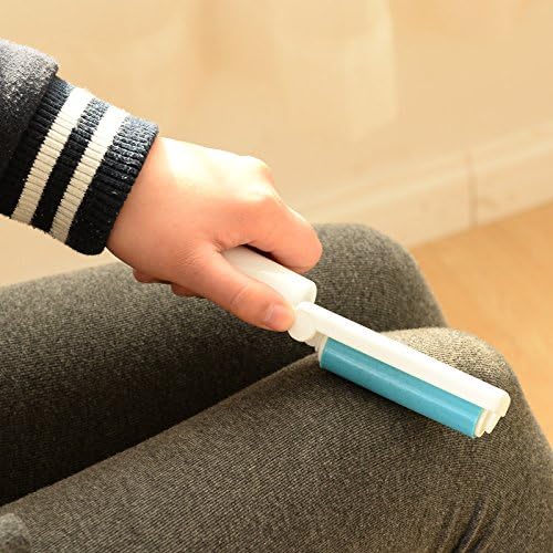 2 Pcs Reusable Sticky Picker Set Cleaner Brush Magic Folding Pocket Travel Dust Pet Hair Dandruff Remover Sticky