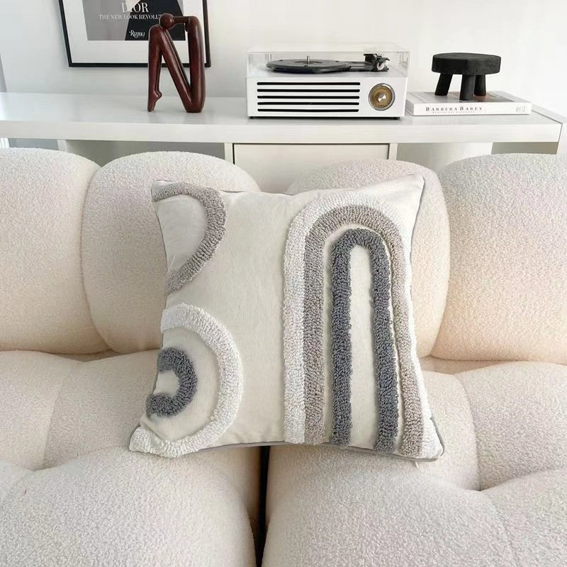 Casual Geometric Stripe Cotton And Linen Pillow Cases Couch & Sofa Decor