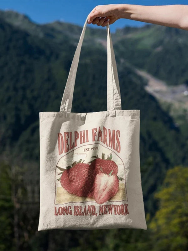 Hot Sale Fourth Wing Science Fiction Bag Bat Boy Mixed Blood Camp Novel SJM Novel Crescent City Canvas Bag
