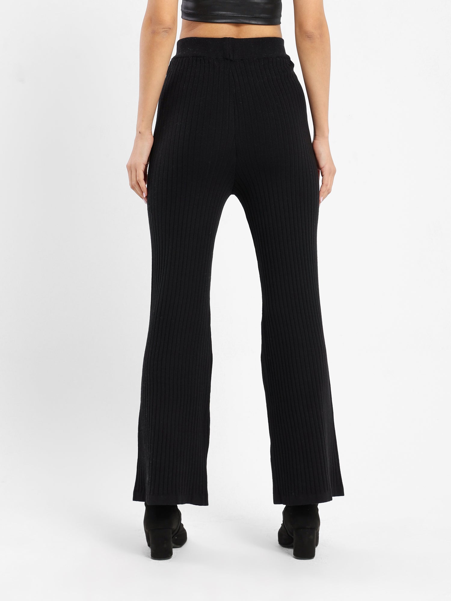 Ribbed Design Pants
