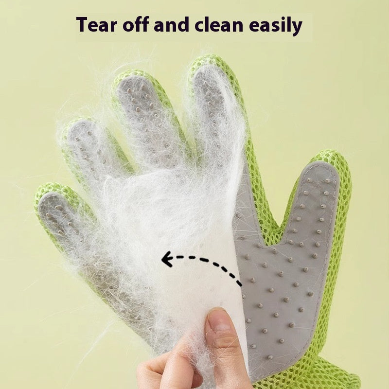 PawsPerfect Silicone Cat Grooming Gloves
