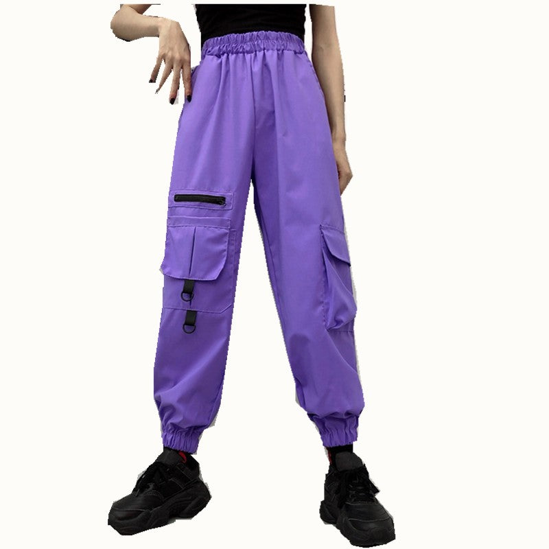 Ulzzang tooling pants KF9108