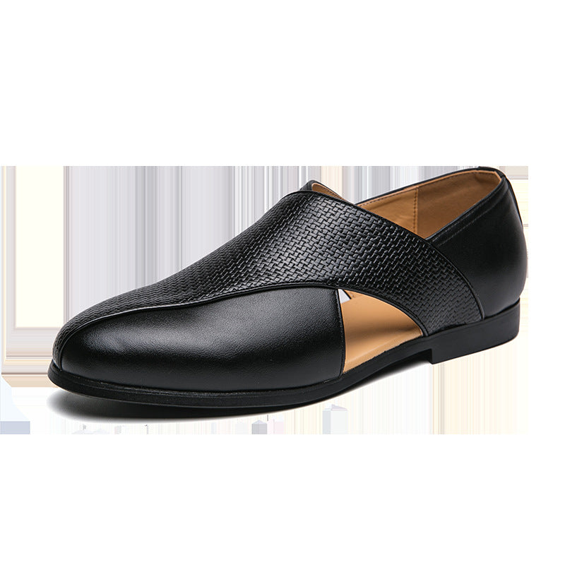 Men's Casual Leather Sandals Shoes (In stock)
