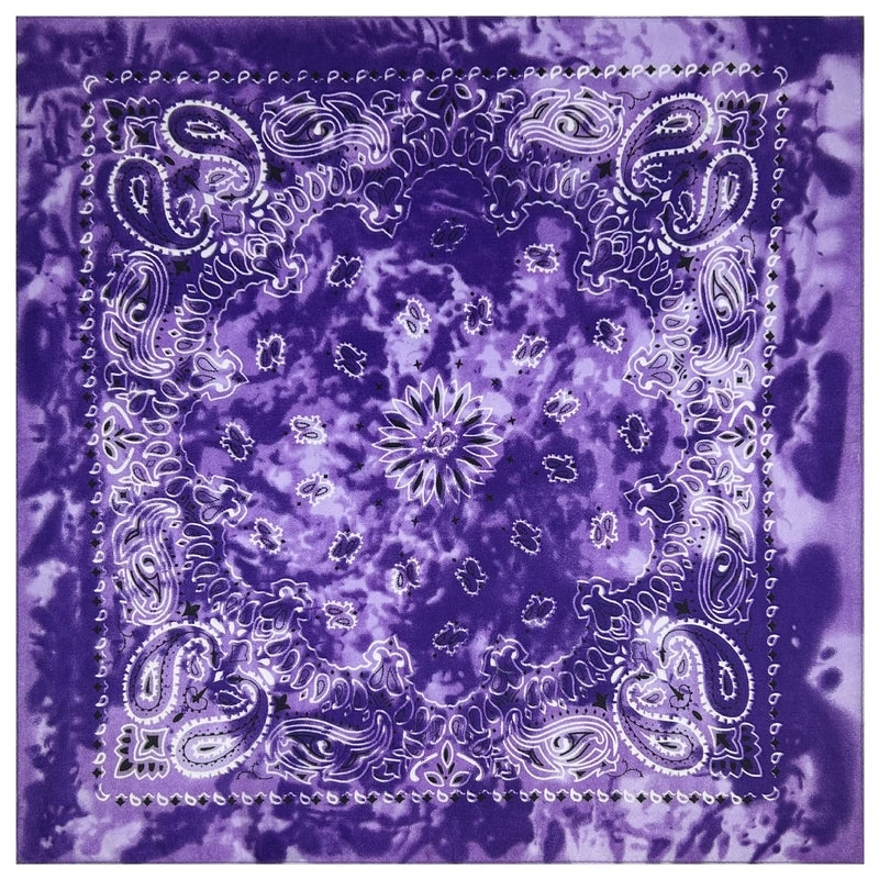 Unisex Hip-Hop Tie Dye Polyester Kerchief