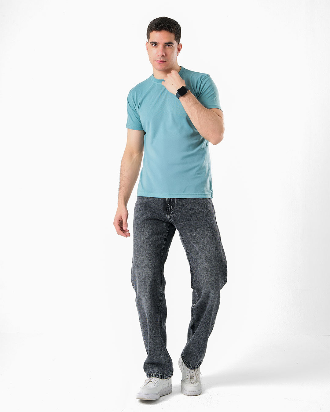 Back Printed Mens Short Sleeve T-shirt