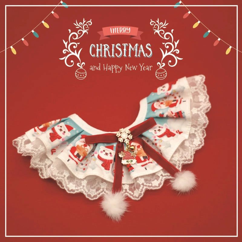 Cute Christmas Bow Knot Bell