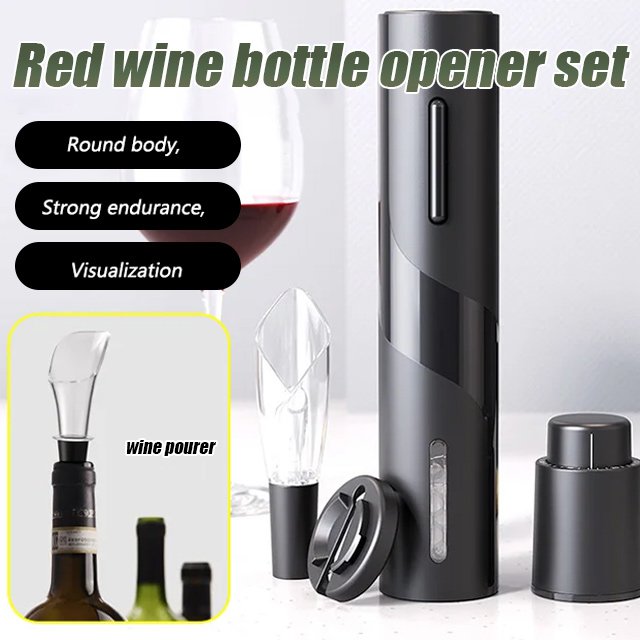 Multifunctional Electric Wine Bottle Opener Set