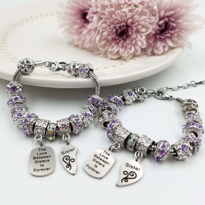 Sisters Infinite Love Bracelets