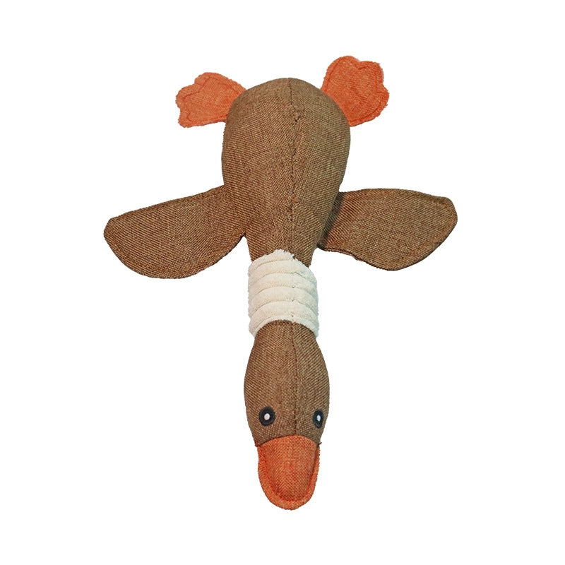 Hot Pet Supplies Dog Bite Toy Dog Sound Toy Pet Toy Plush Dinosaur Dog Toy  Direct Sale