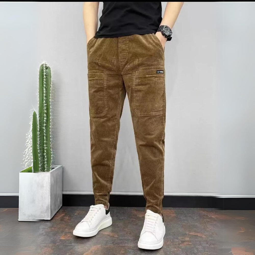 Men High Stretch Multi Pocket Cargo Pants