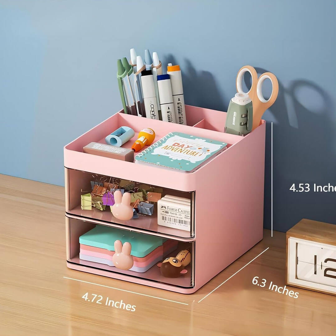 Multifunctional Drawer Pen Holder Organizer