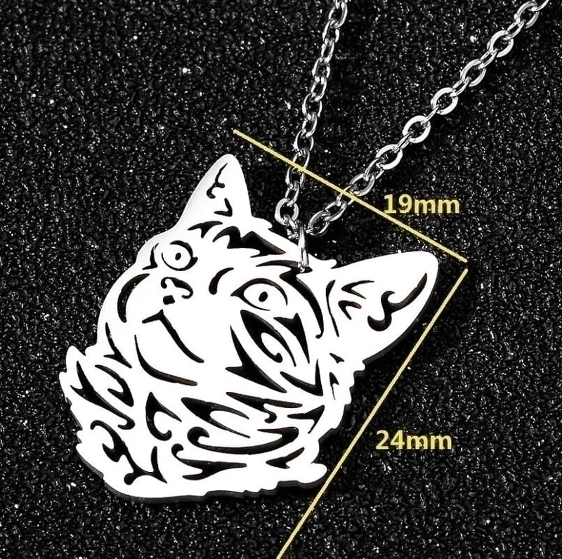 Minimalist Animal 201 Stainless Steel 18K Gold Plated Plating Stainless Steel Necklaces