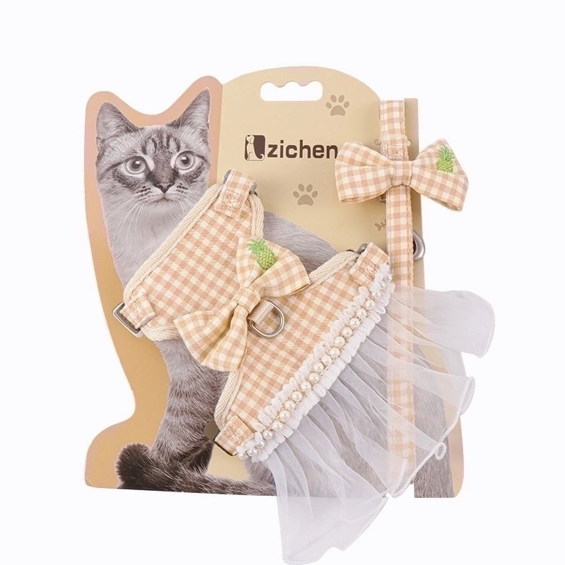 Minimalist Classic Style Polyester Color Block Leash