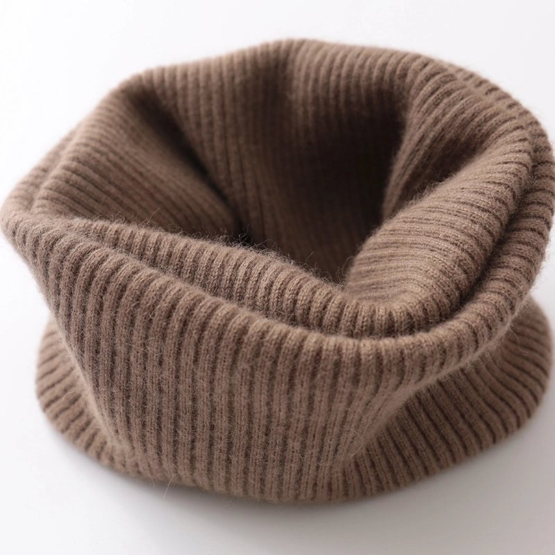 Unisex Vintage Style Solid Color Cashmere Scarf