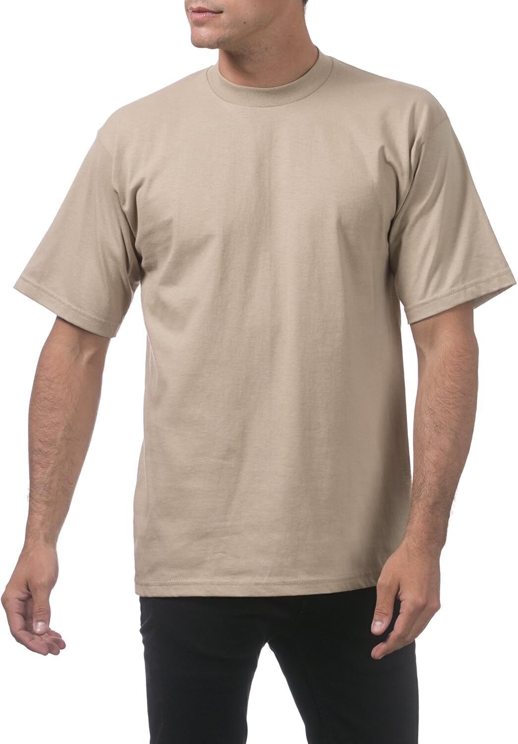⚡Last Day Clearance - Men's Heavyweight Cotton Short Sleeve Crew Neck T-Shirt