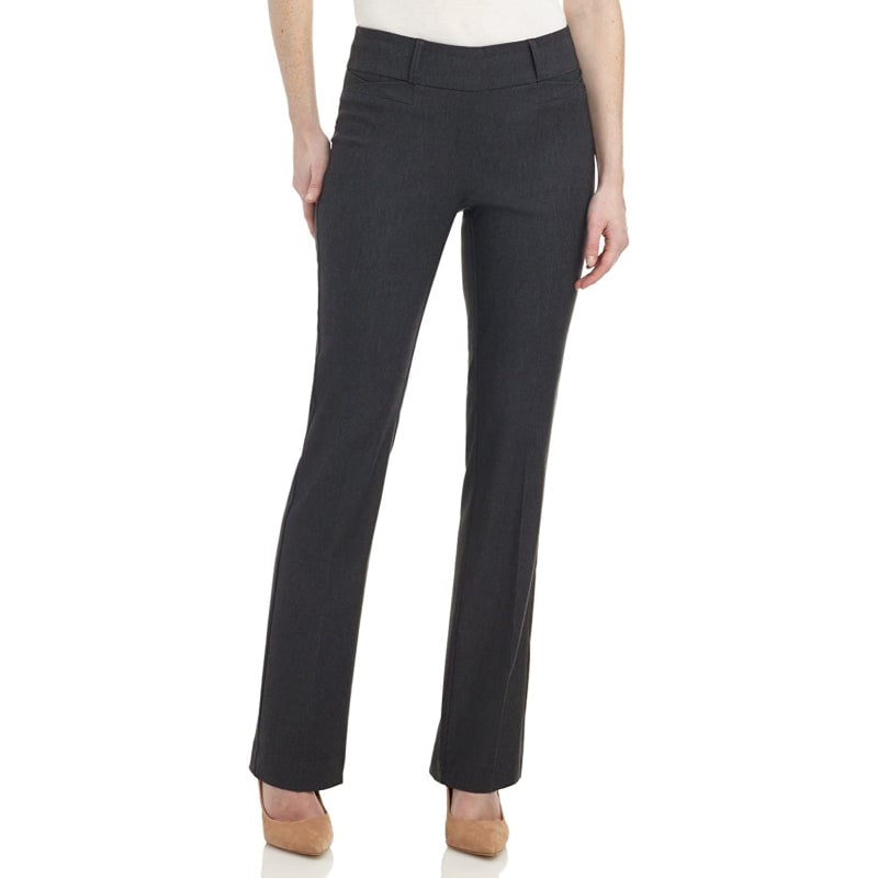 Women's Solid Ease In To Comfort Fit Bootcut Stretch Pant