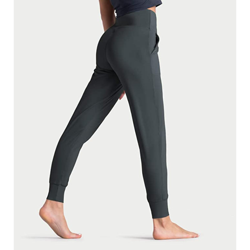 Joggers For Women High Waist Active Sweatpants Lightweight Tapered Lounge Yoga Athletic Pants With Pockets