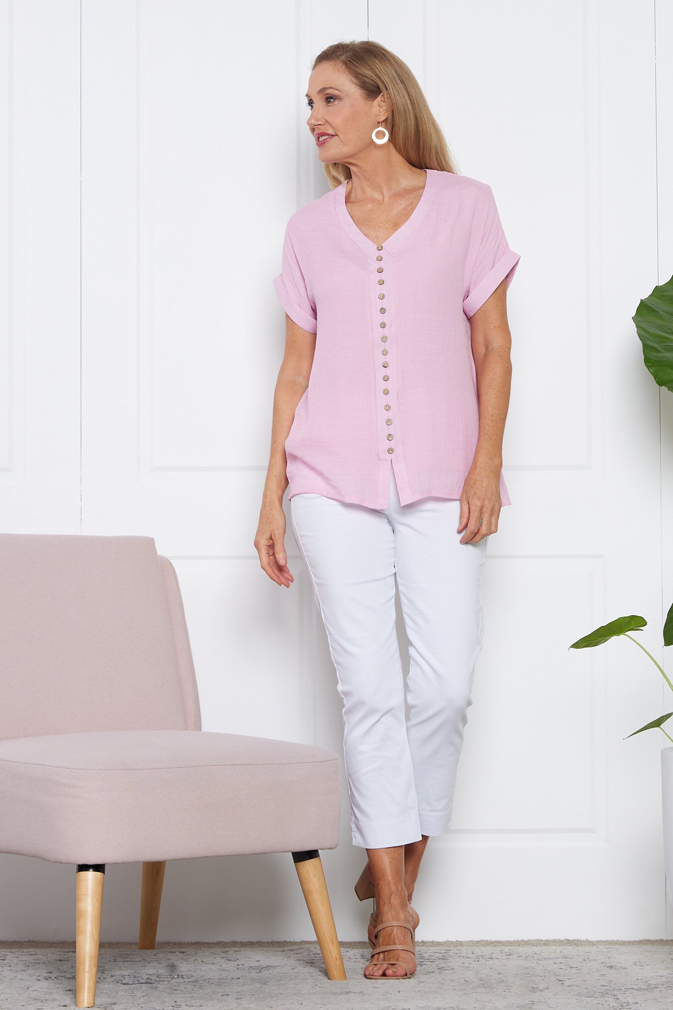Gemma Top - Blush
