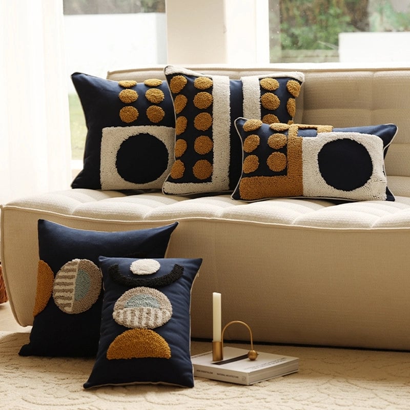 Casual Elegant Minimalist Geometric Polyester Pillow Cases