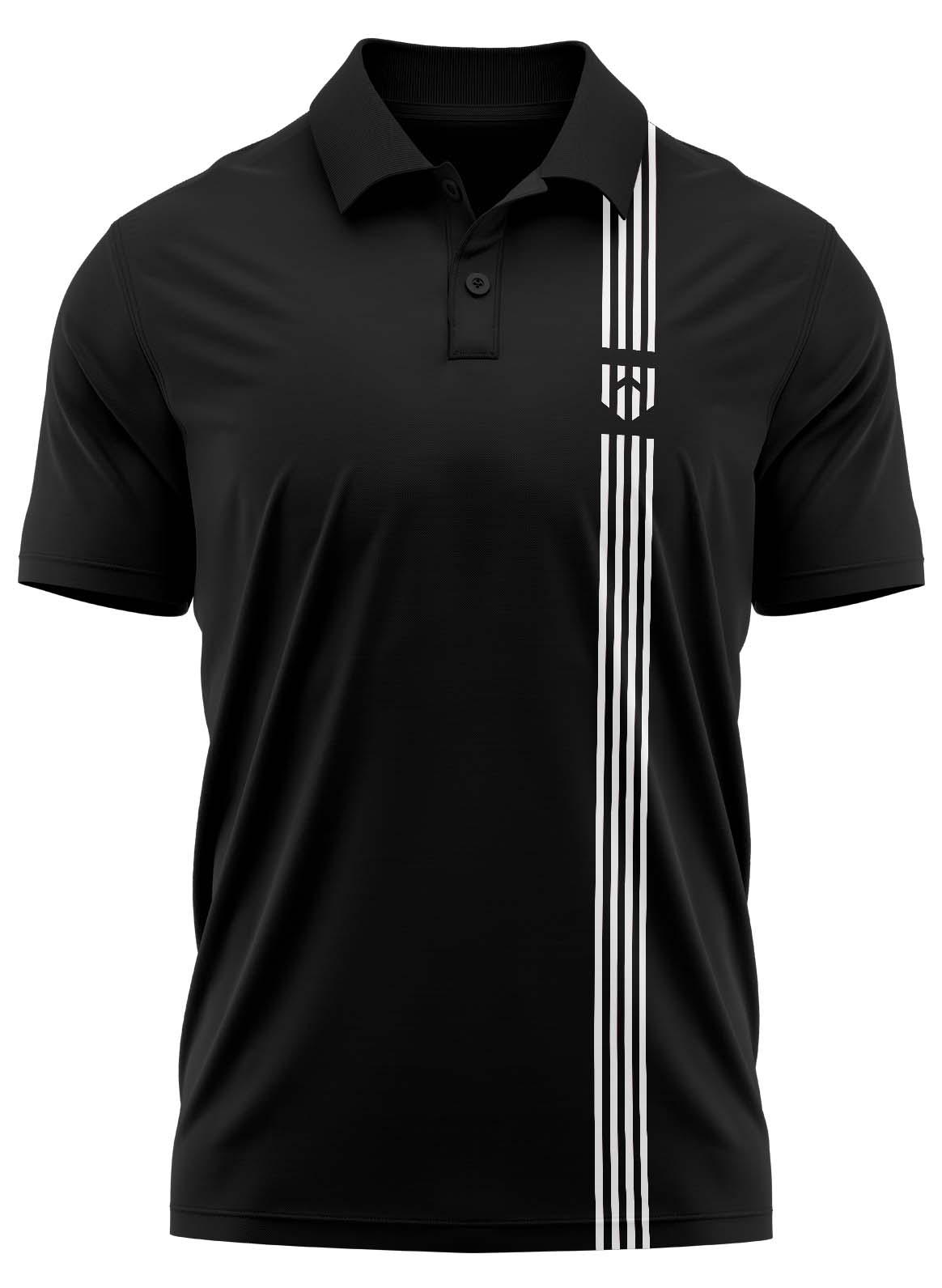 Aero Armour Stripe Polo T-Shirt