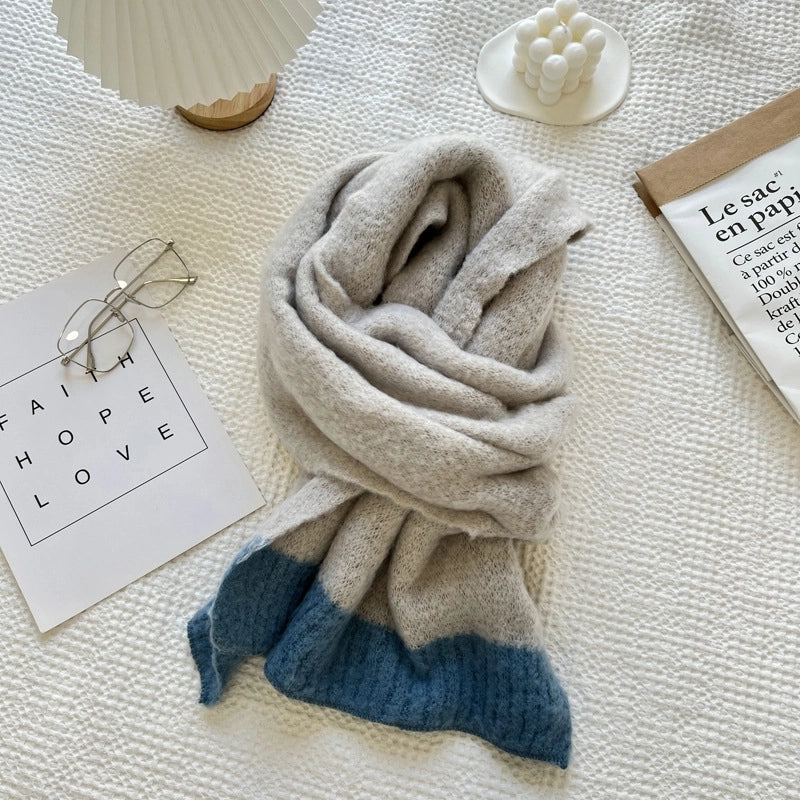 Women's Minimalist Classic Style Solid Color Polyester Scarf