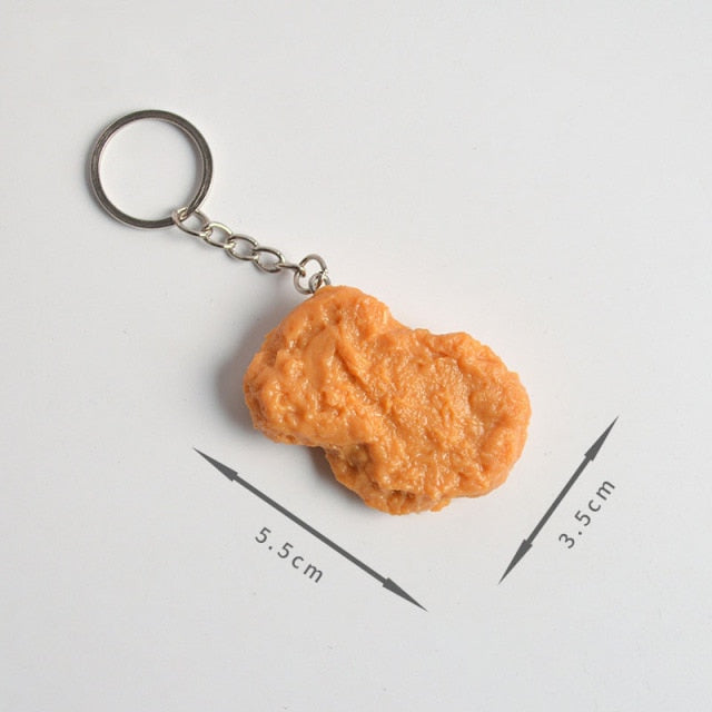 Fried Chicken Keychains