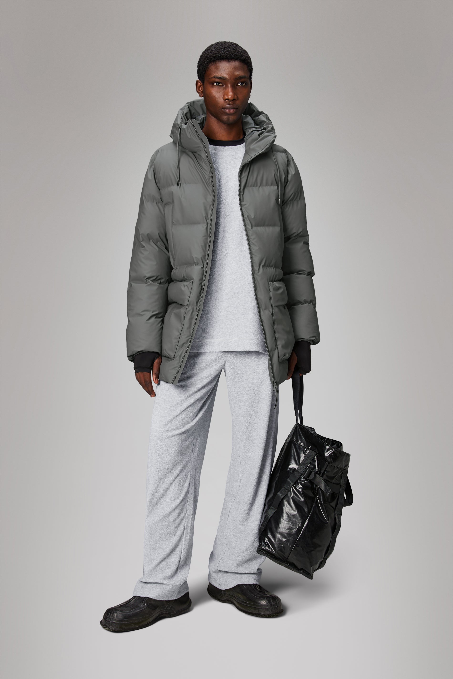 Alta Long Puffer Cargo Jacket