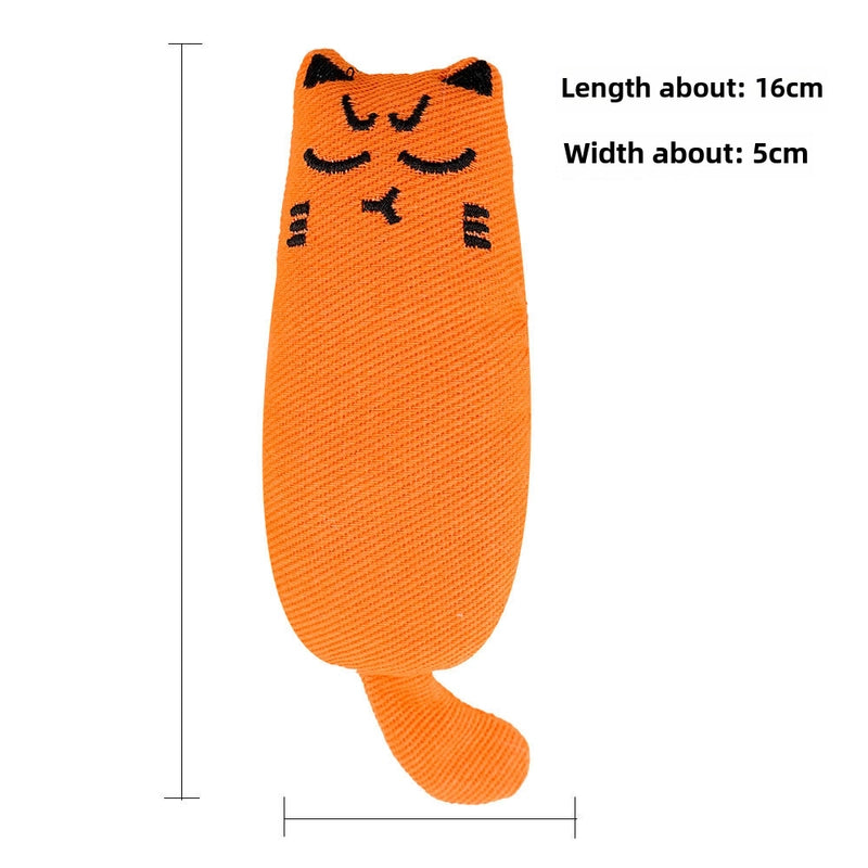 Cat Yellow Duck Dog Toy Plush Bite-Resistant Molar Sound Solving Artifact Golden Corgi Pet Supplies