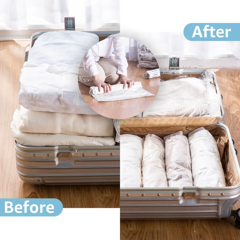 10pcs Travel Cloth Organizer. Travel Space Saver Compression Storage Bag