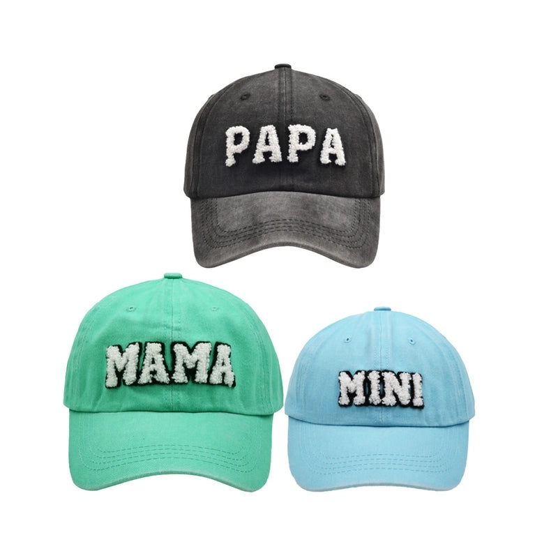 Women's Basic Color Block Curved Eaves Baseball Cap
