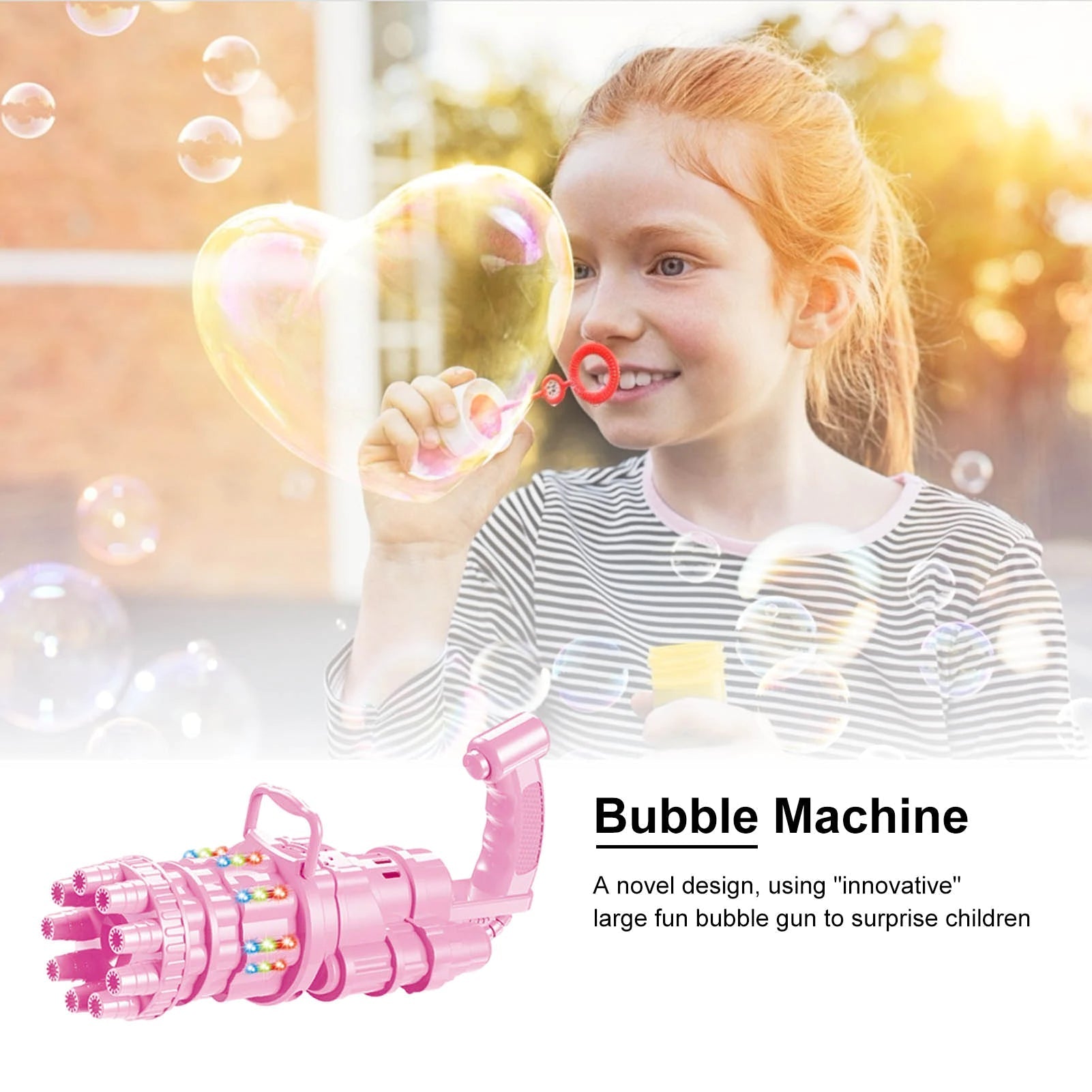 MACHINE BUBBLE GUN