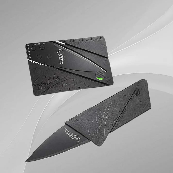 Credit Card Knife 鈥?Sleek. Compact. and Ready for Any Adventure!