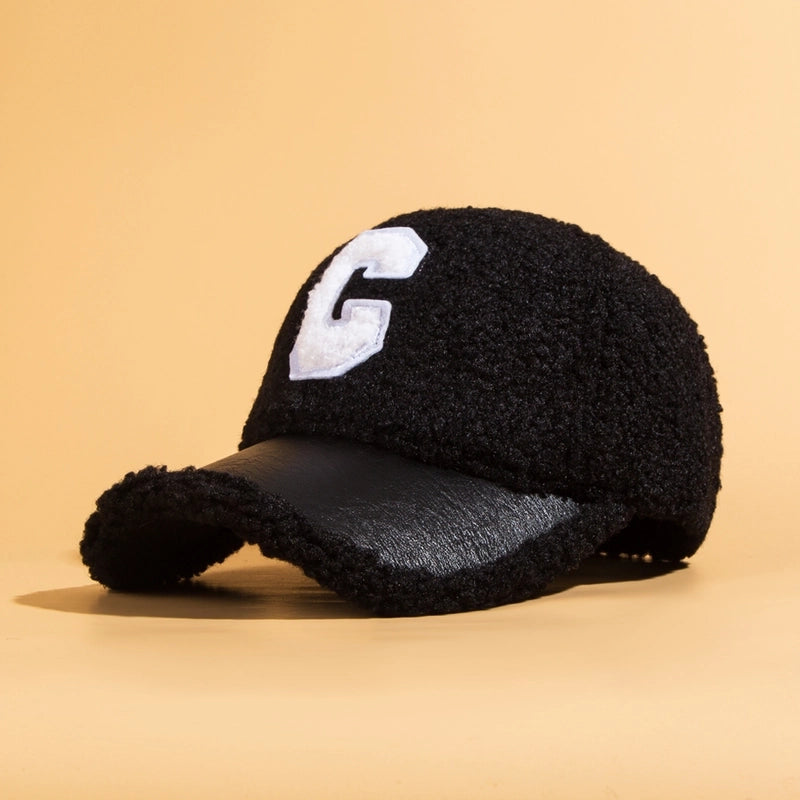 Women's Minimalist Letter Embroidery Curved Eaves Baseball Cap