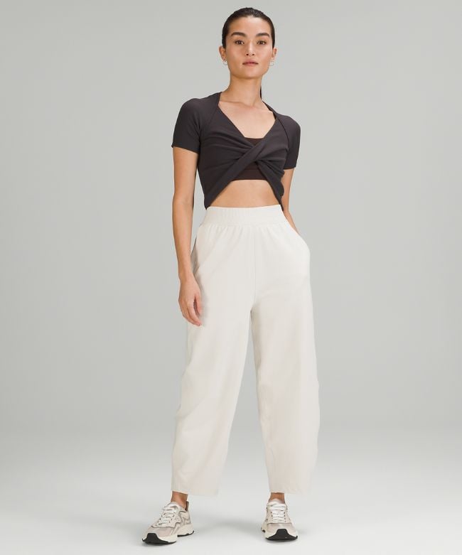 lululemon LA Twist Front Crop Top